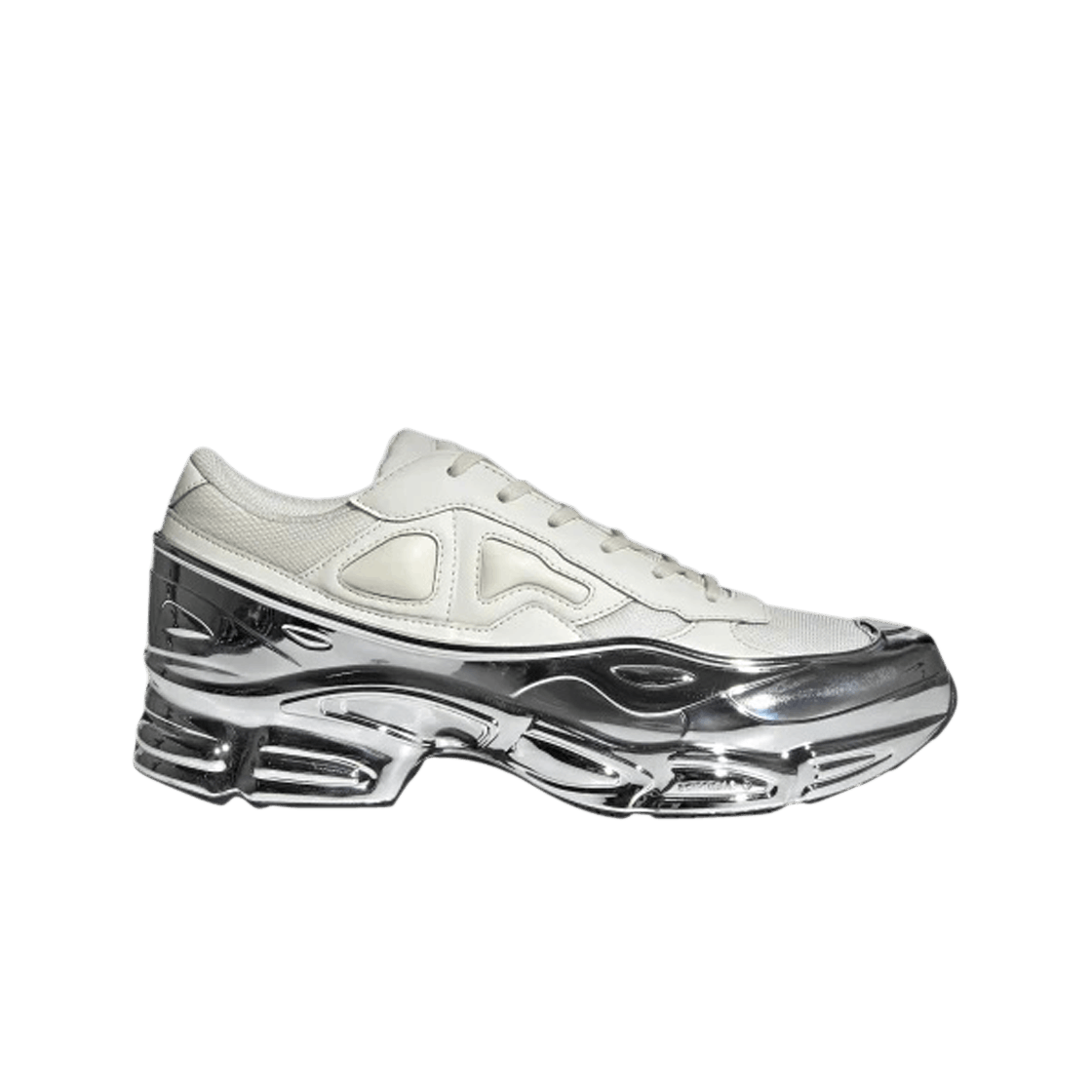 아디다스 x 라프 시몬스 오즈위고 크림 화이트 실버 메탈릭(Adidas x Raf Simons Ozweego Cream White Silver Metallic)