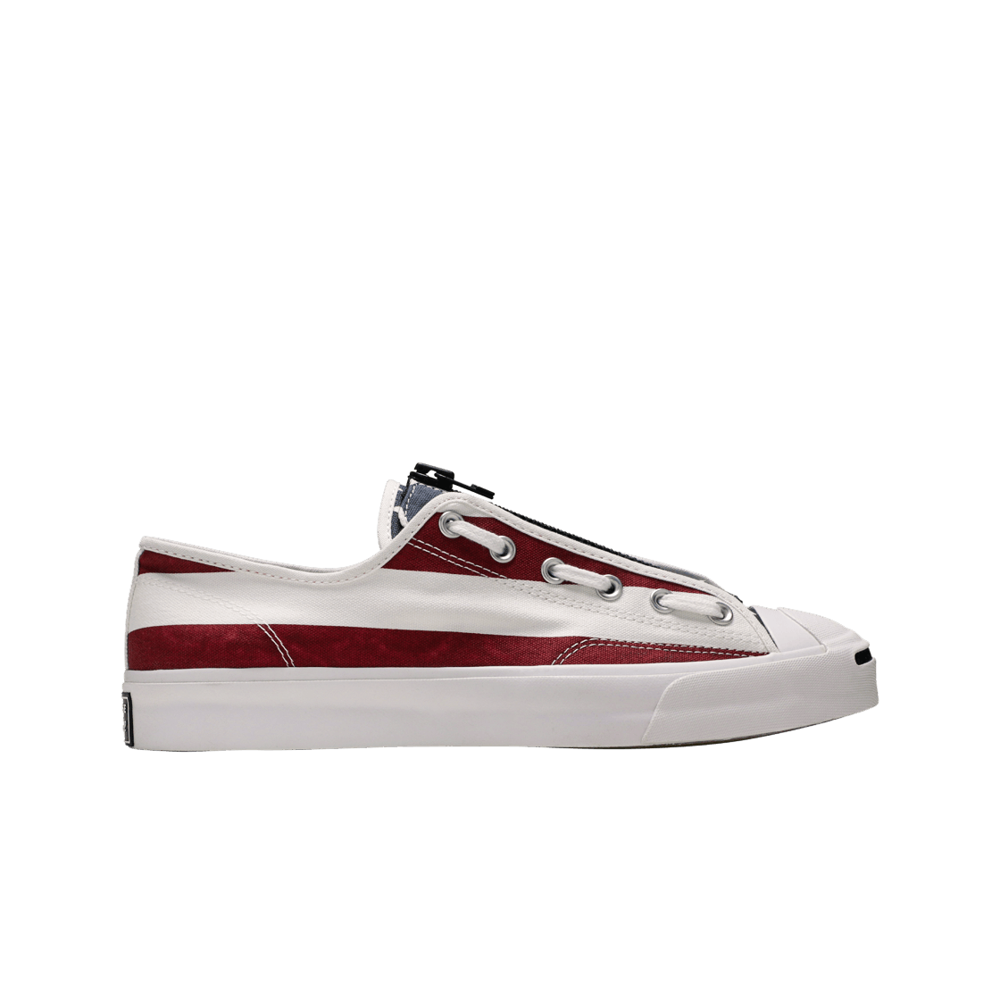 컨버스 x 타카히로미야시타 더 솔로이스트 잭퍼셀 집 로우 화이트 레드(Converse x Takahiromiyashita The Soloist Jack Purcell Zip Ox White Red)