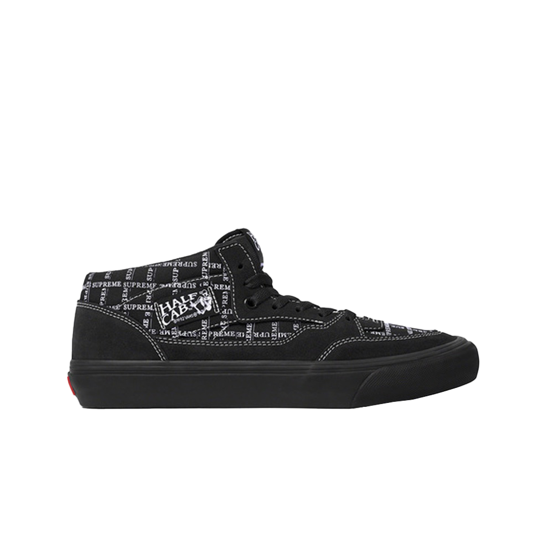 반스 x 슈프림 하프 캡 프로 블랙(Vans x Supreme Half Cab Pro Black)