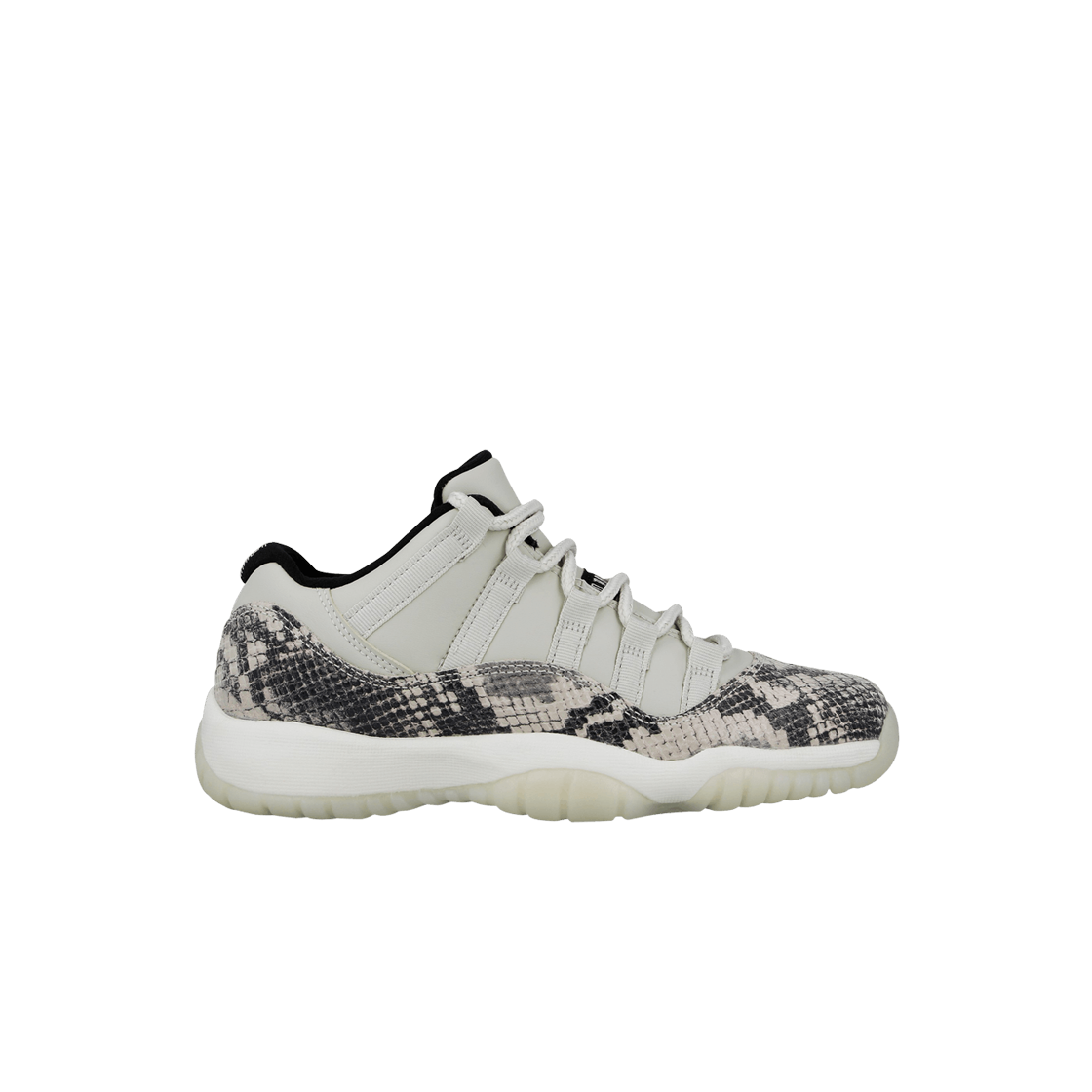 (GS) 조던 11 레트로 로우 스네이크 라이트 본((GS) Jordan 11 Retro Low Snake Light Bone)