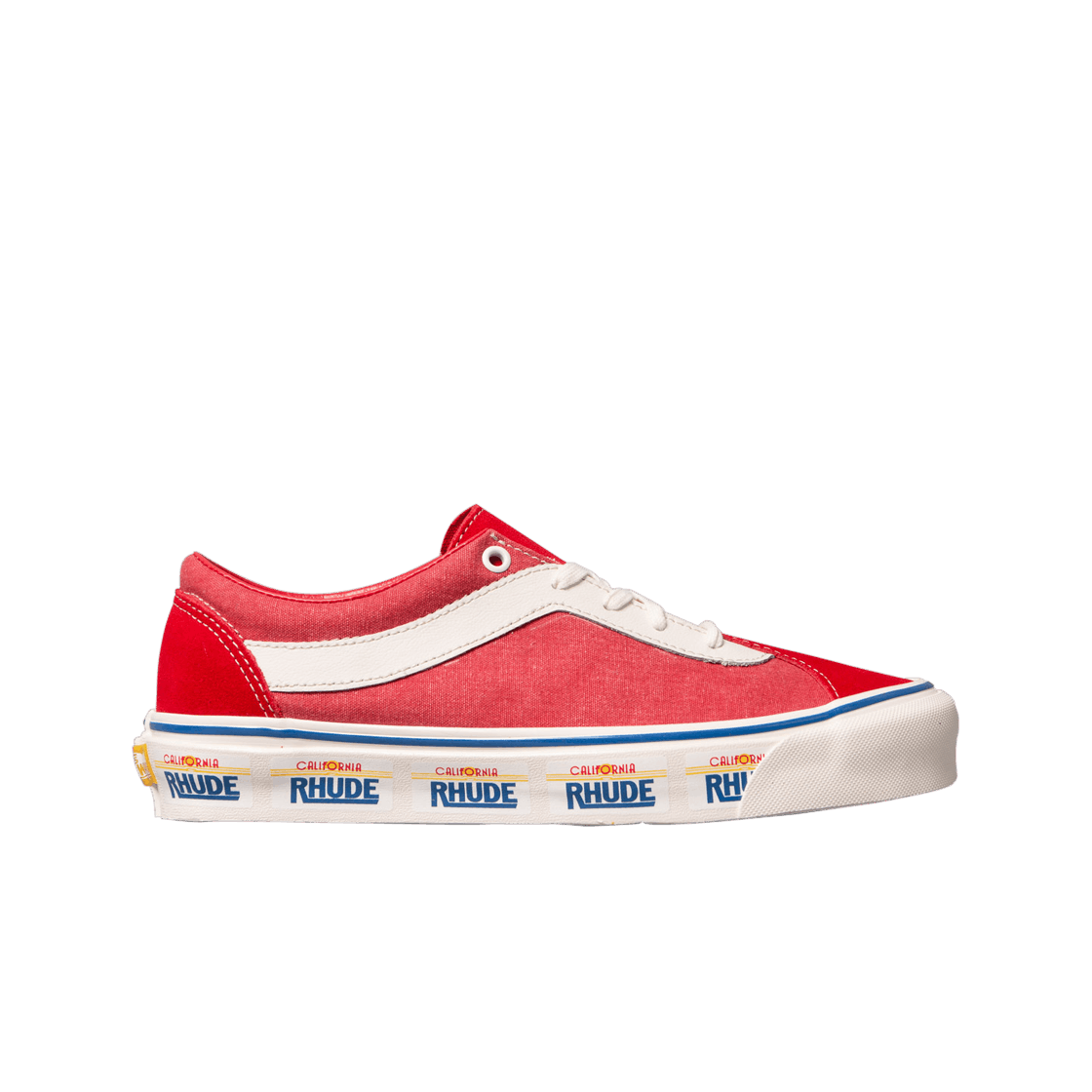 반스 x 루드 볼드 엔아이 레드(Vans x Rhude Bold Ni Red)