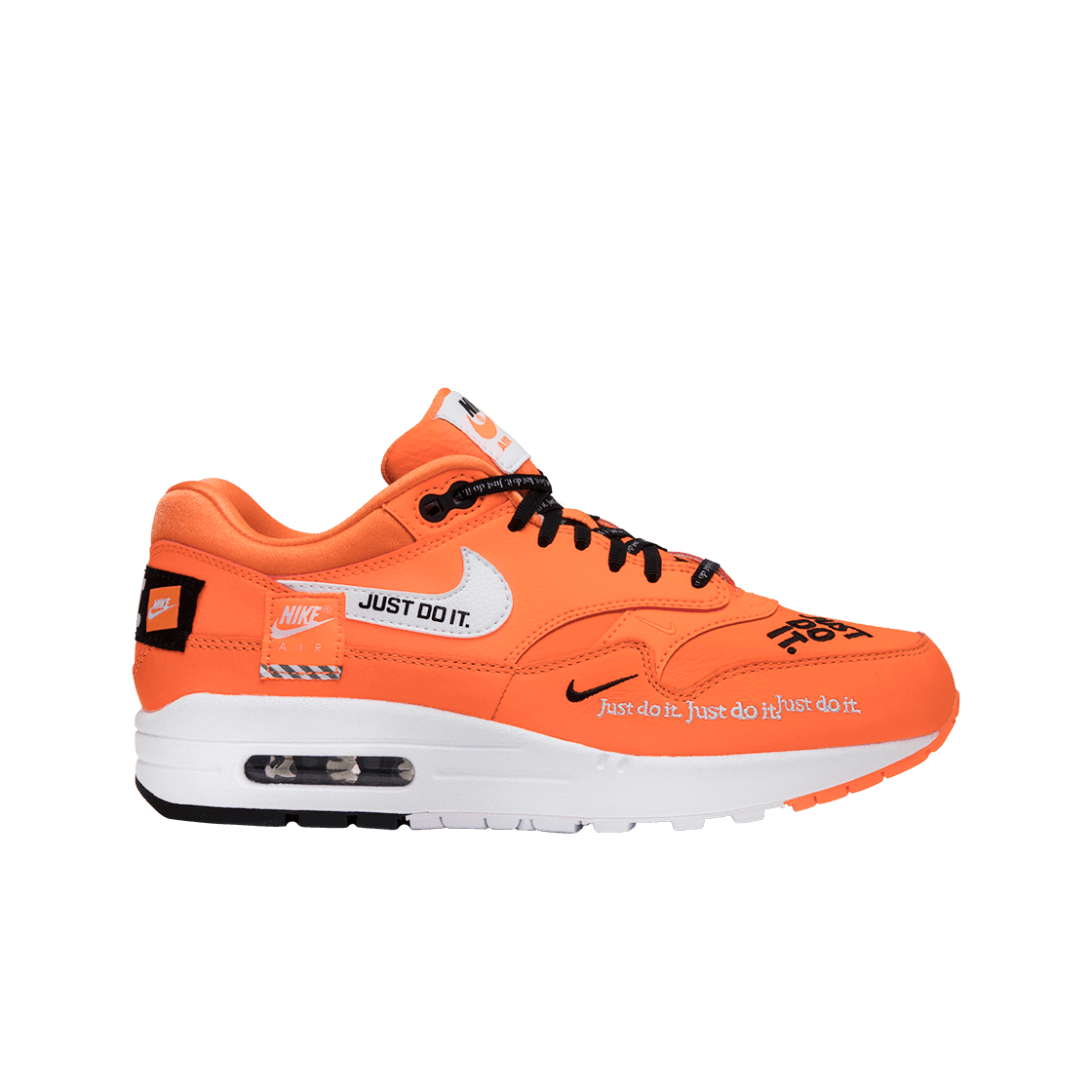 (W) 나이키 에어맥스 1 LX 저스트두잇 팩 오렌지((W) Nike Air Max 1 LX Just Do It Pack Orange) - 1