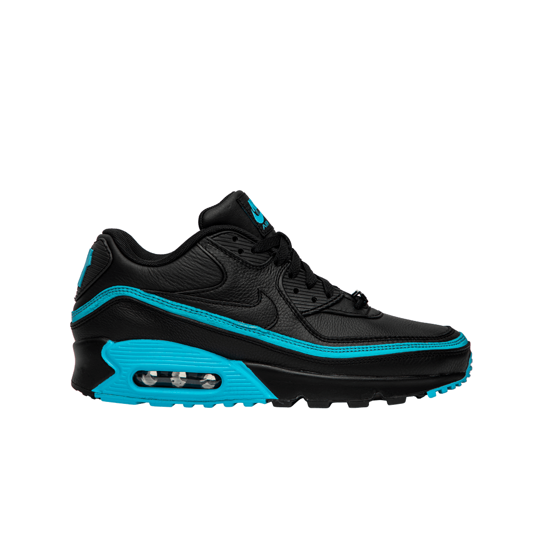 나이키 x 언디핏 에어맥스 90 블랙 블루(Nike x Undefeated Air Max 90 Black Blue Fury)