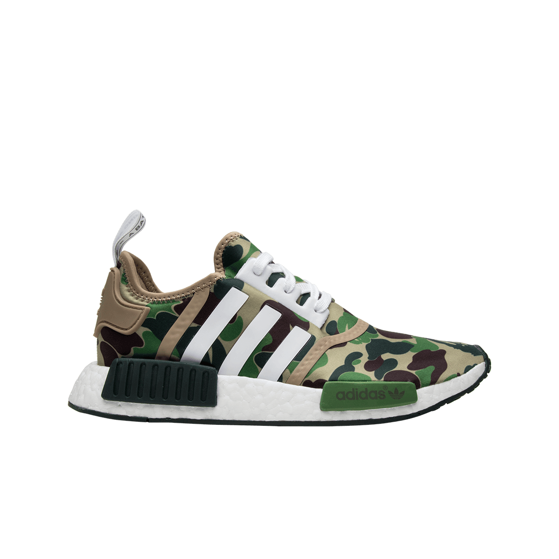 아디다스 x 베이프 NMD R1 올리브 카모(Adidas x BAPE NMD R1 Olive Camo)