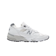 New Balance 991 Made in UK White Silver