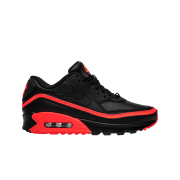 Nike x Undefeated Air Max 90 Black Solar Red