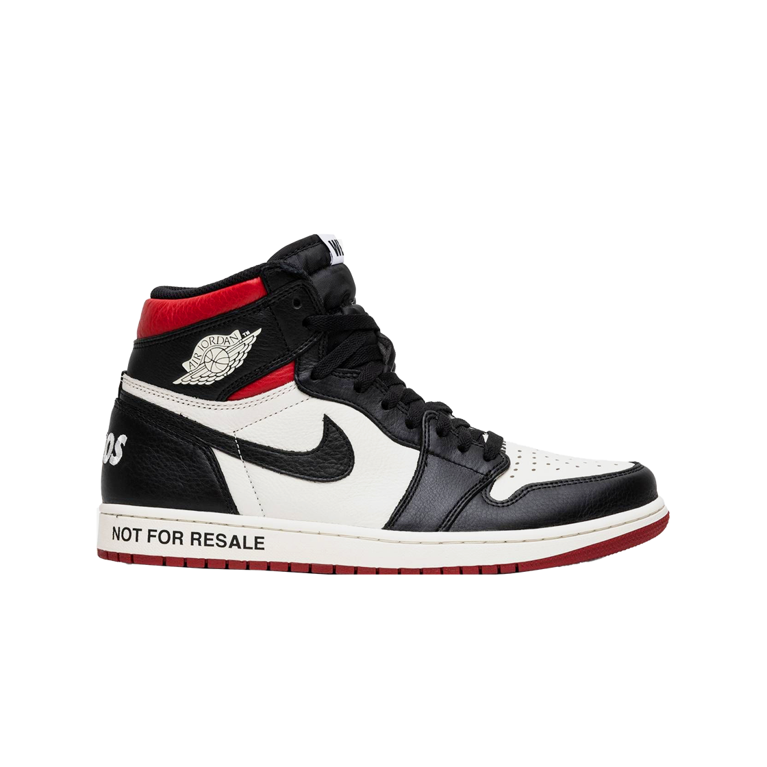 조던 1 레트로 하이 낫 포 리세일 바시티 레드(Jordan 1 Retro High Not for Resale Varsity Red)