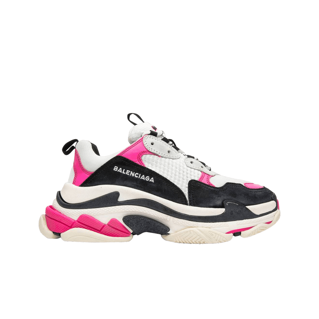 (W) 발렌시아가 트리플 S 네온 핑크 2019((W) Balenciaga Triple S Neon Pink 2019) - 1