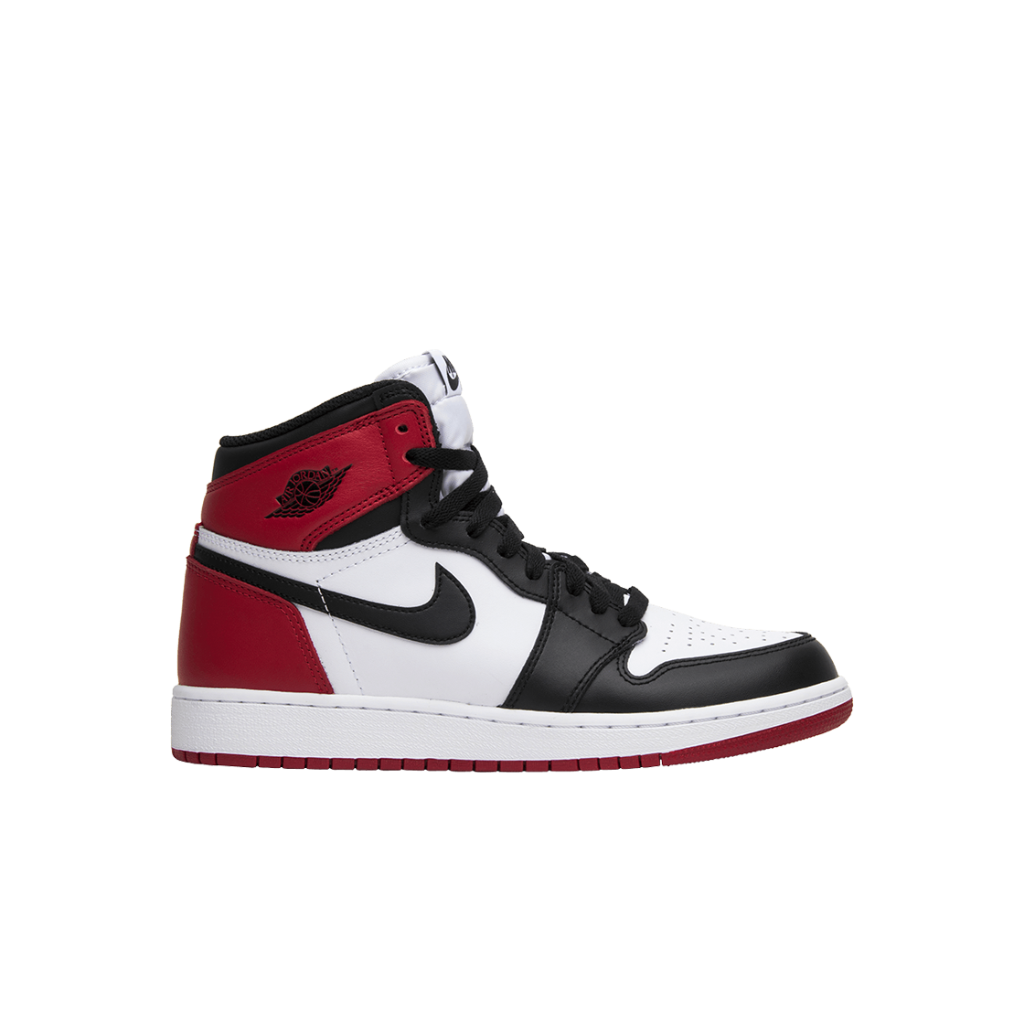 (GS) 조던 1 레트로 하이 OG 블랙토 2016((GS) Jordan 1 Retro High OG Black Toe 2016)