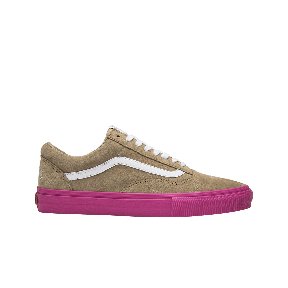 반스 x 골프왕 올드스쿨 프로 S 위트 핑크(Vans x Golf Wang Old Skool Pro S Wheat Pink)