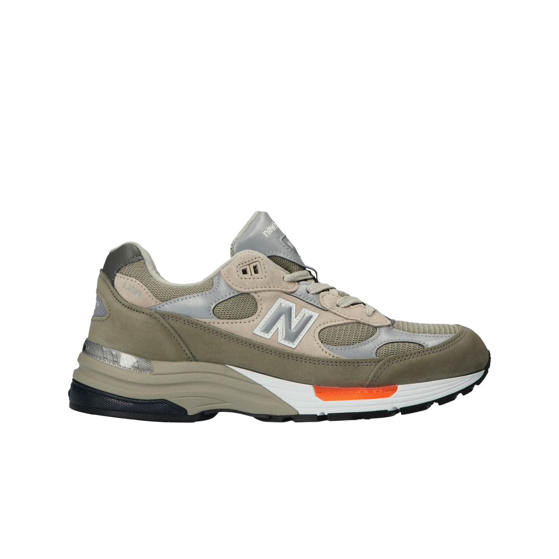 뉴발란스 x 더블탭스 992 메이드 인 USA 올리브(New Balance x WTAPS 992 Made in USA Olive)