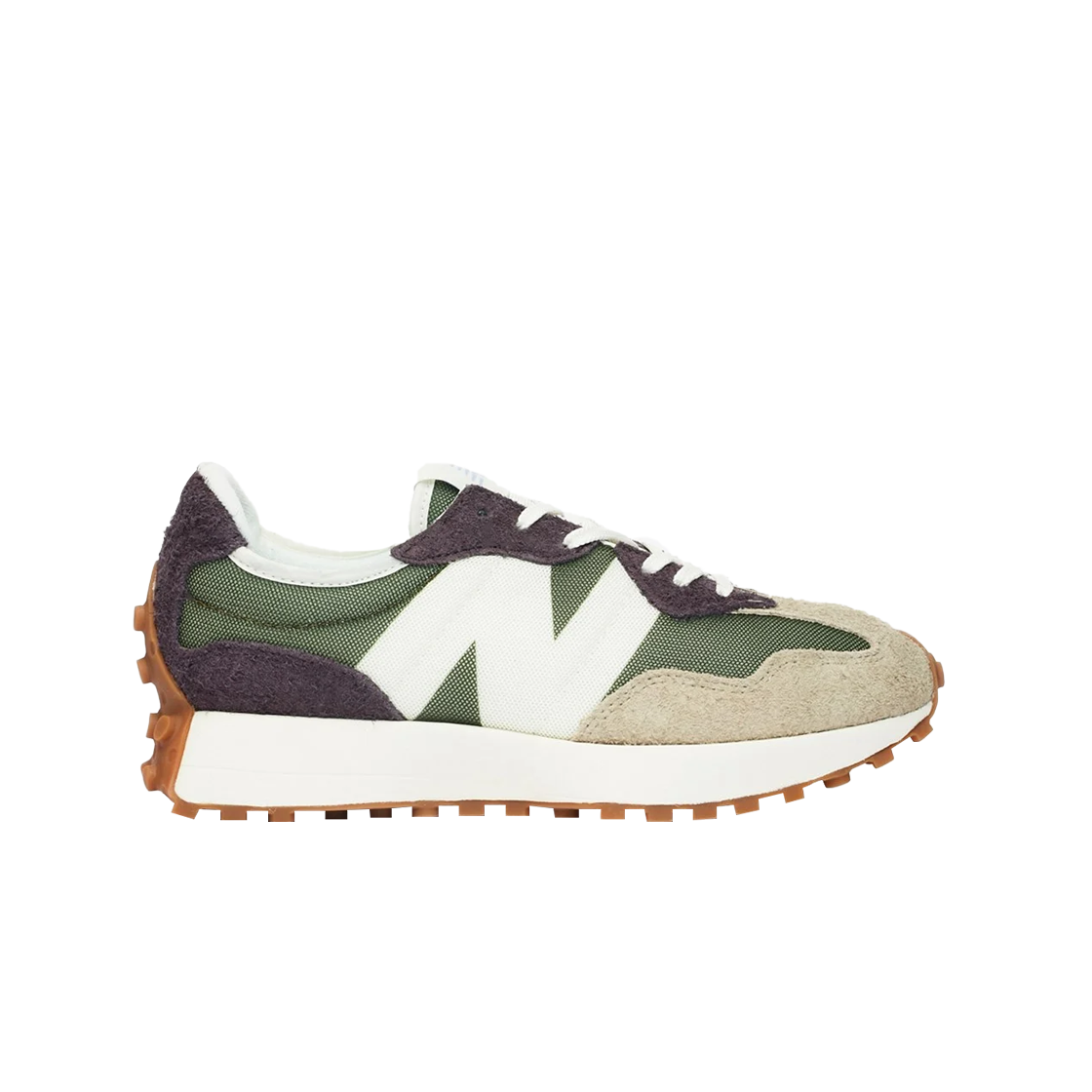 (W) 뉴발란스 327 오크 리프 그린((W) New Balance 327 Oak Leaf Green)