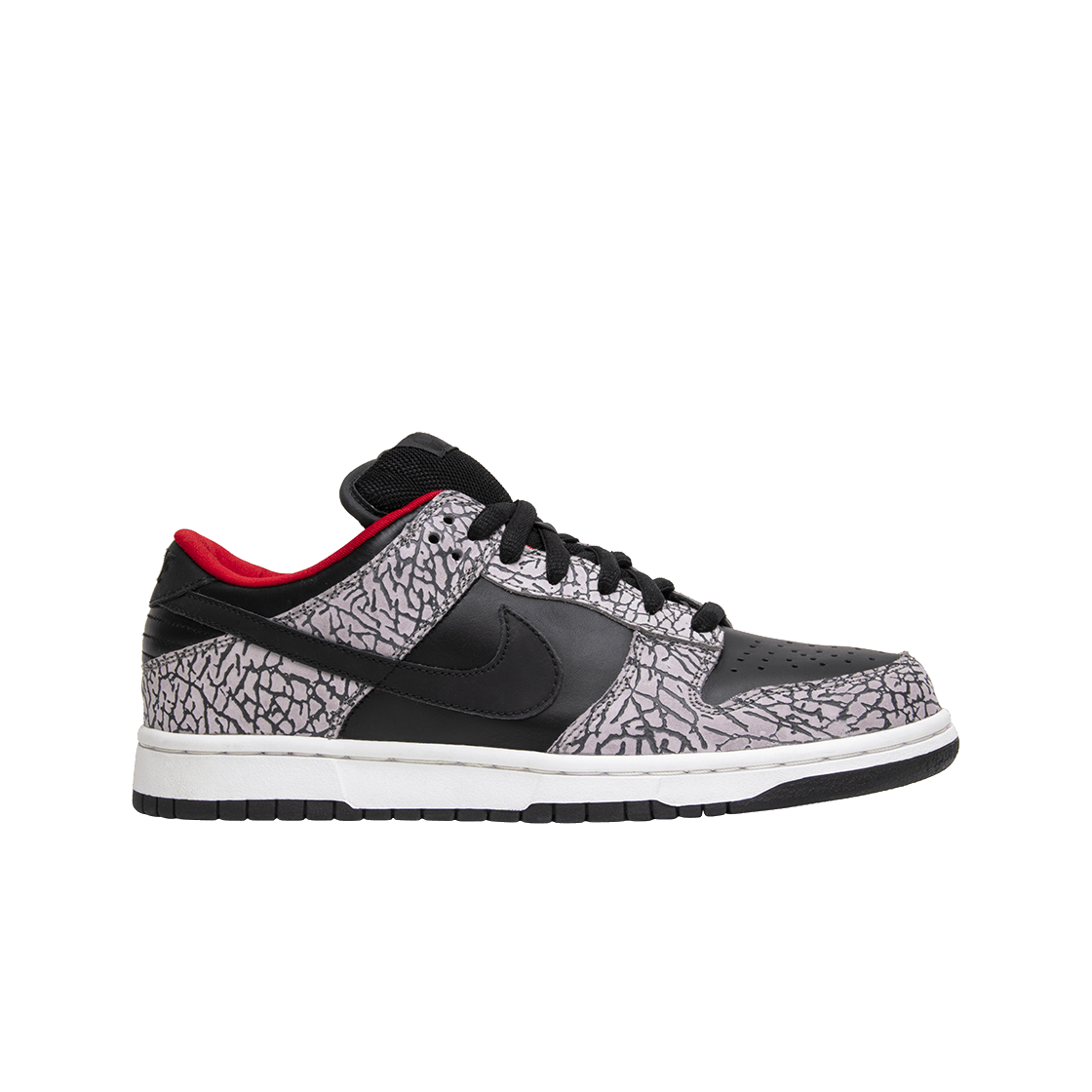 나이키 x 슈프림 덩크 로우 프로 SB 블랙 시멘트 2002(Nike x Supreme Dunk Low Pro SB Black Cement 2002)