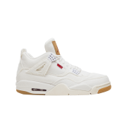 Jordan 4 x Levi's Retro White Denim (Blank Tag)