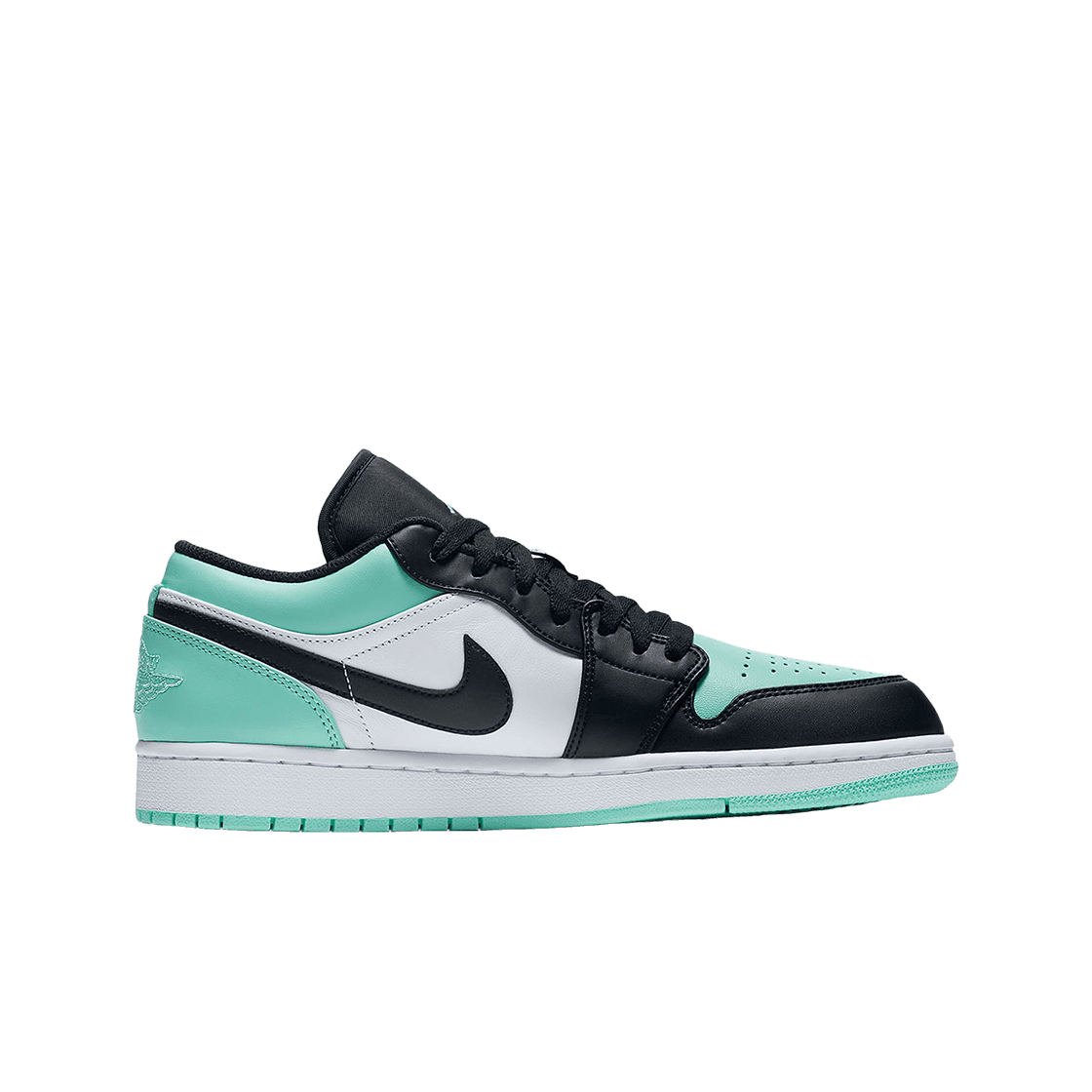 553558-117 Jordan 1 Low Emerald Toe