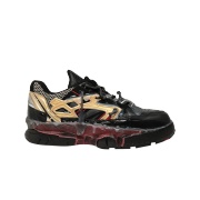 Maison Margiela Fusion Low Top Sneakers Black Gold Red
