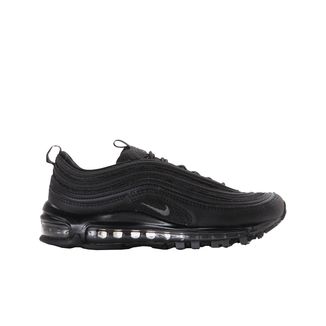(W) 나이키 에어맥스 97 블랙 다크 그레이((W) Nike Air Max 97 Black Dark Grey)