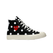 Converse x Play Comme des Garcons Chuck 70 Hi Polka Dot Black