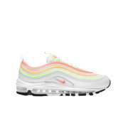 (W) Nike Air Max 97 Essential White Atmoic Pink Melon Tint Barely Volt
