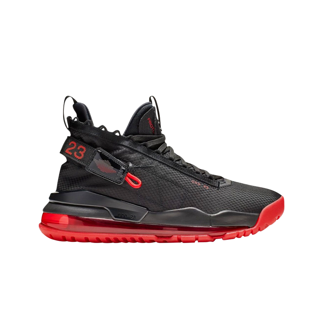 조던 프로토 맥스 720 블랙 유니버시티 레드(Jordan Proto Max 720 Black University Red)