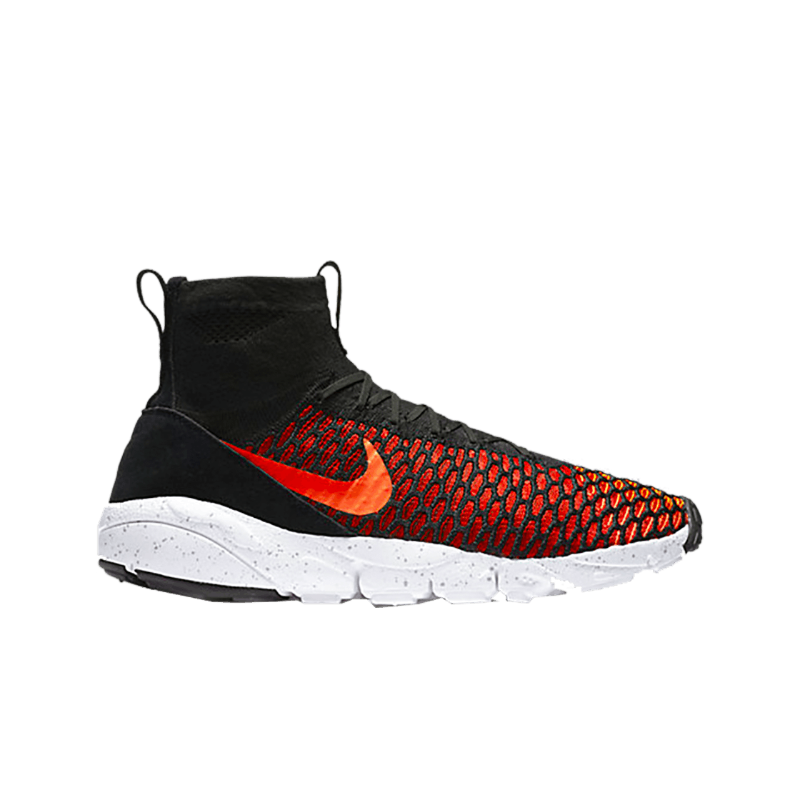 나이키 에어 풋스케이프 마지스타 플라이니트 블랙 짐레드(Nike Air Footscape Magista Flyknit Black Gym Red)
