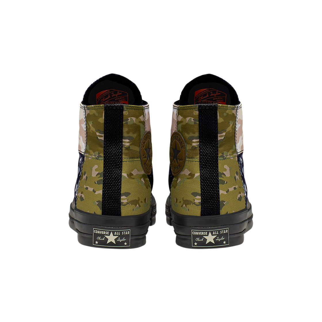 컨버스 척 70 하이 패치워크 블록 카모 블랙(Converse Chuck 70 High Patchwork Blocked Camo Black) - 3