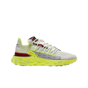 Nike React Runner ISPA Platinum Tint Volt Glow Team Red