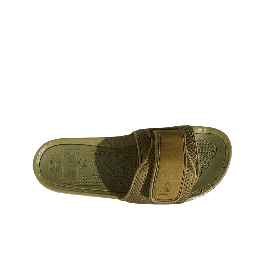 아디다스 x 퍼렐 윌리엄스 샨클레이터스 Hu 올리브 카고(Adidas x Pharrell Williams Chancletas Hu Olive Cargo) - 2