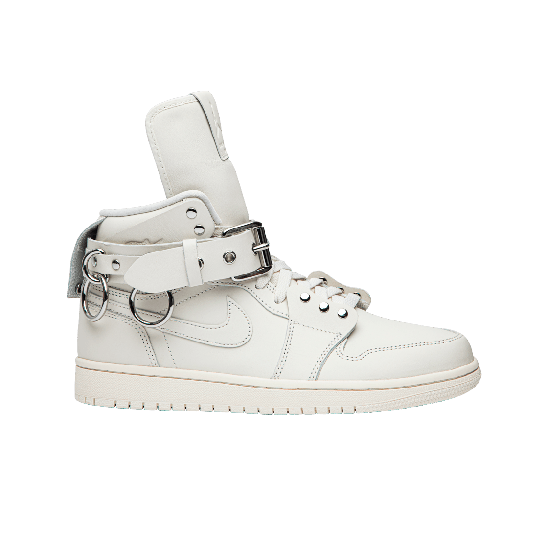 조던 1 x 꼼데가르송 옴므 플러스 레트로 스트랩 하이 화이트(Jordan 1 x Comme des Garcons Homme Plus Retro Strap High White)