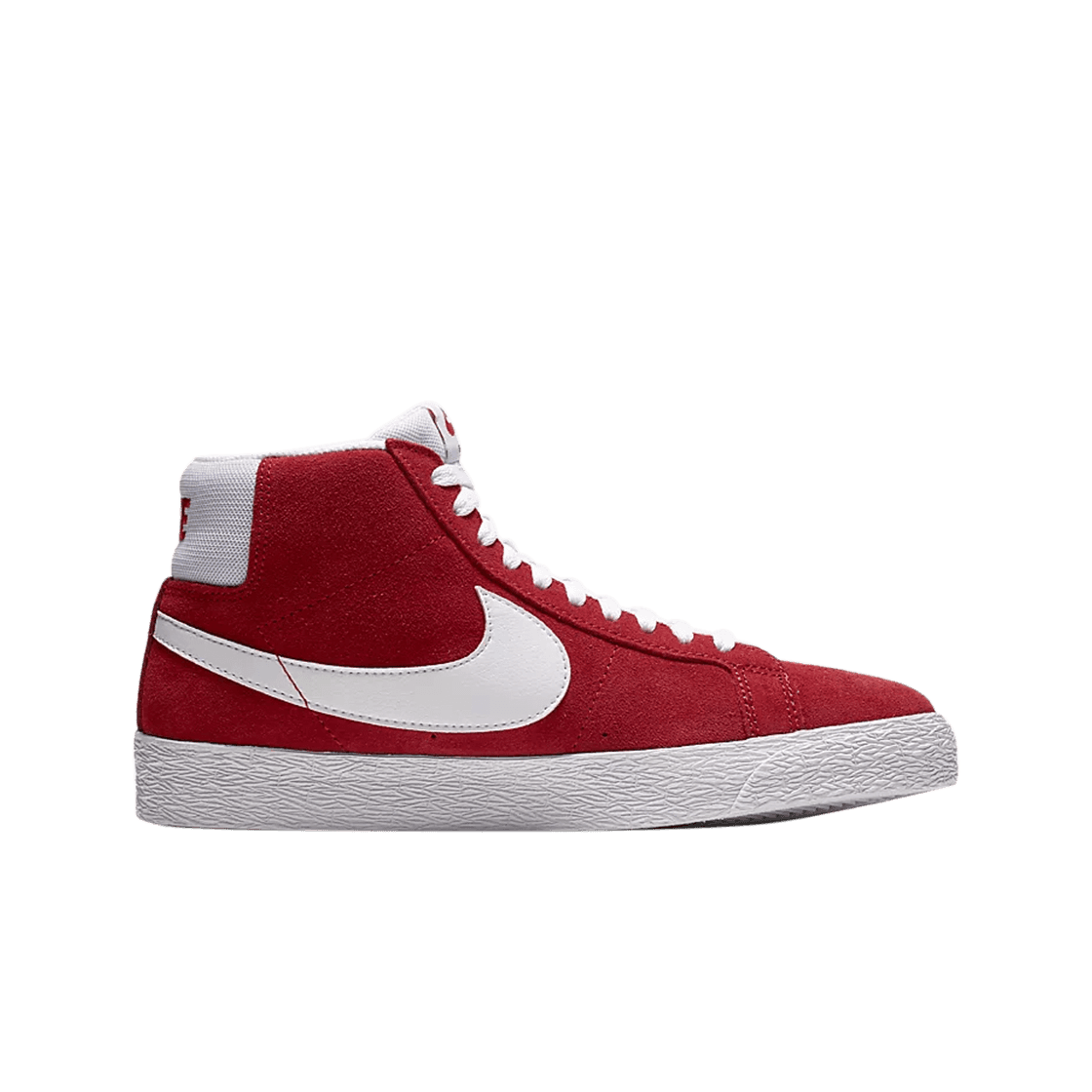 나이키 SB 블레이저 미드 레드 스웨이드 2017