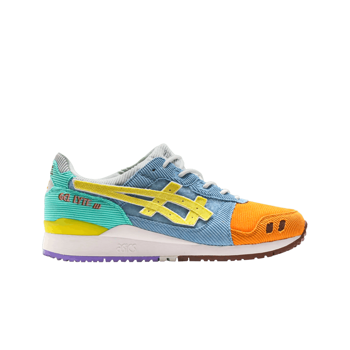 아식스 x 아트모스 x 션 우더스푼 젤 라이트 3 OG 코듀로이(Asics x Atmos x Sean Wotherspoon Gel-Lyte III OG Corduroy)