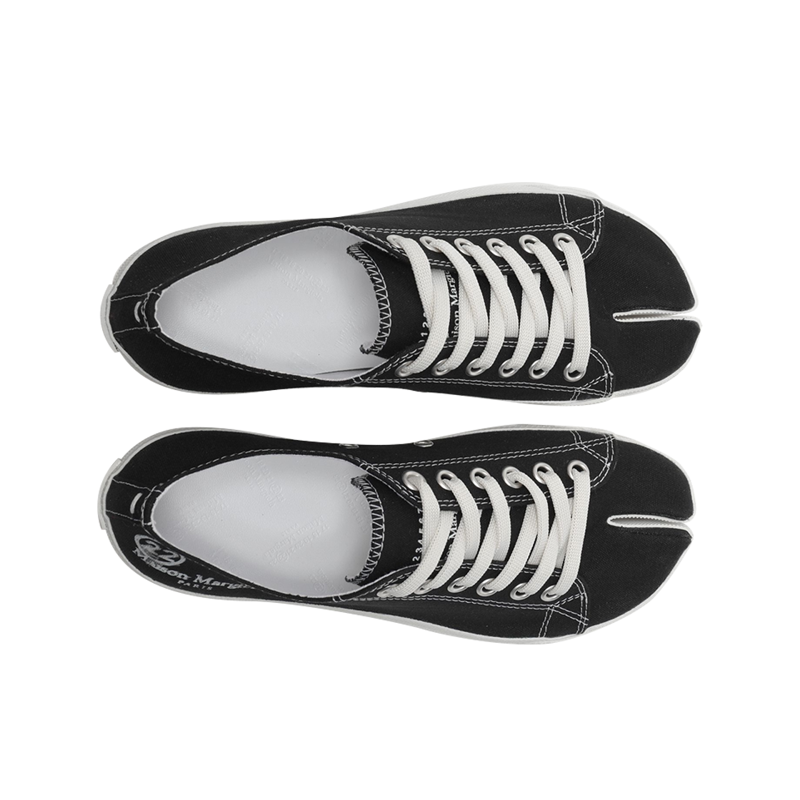 (W) 메종 마르지엘라 타비 로우 블랙((W) Maison Margiela Tabi Low Black) - 2