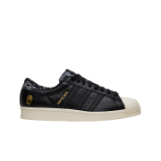 Adidas x BAPE x Undefeated Superstar 80v Black