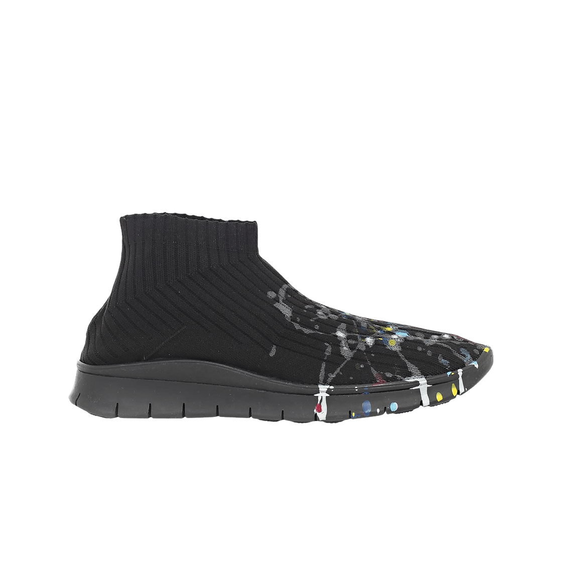 메종 마르지엘라 삭 러너 블랙 페인터 믹스(Maison Margiela Sock Runner Black Painter Mix) - 1