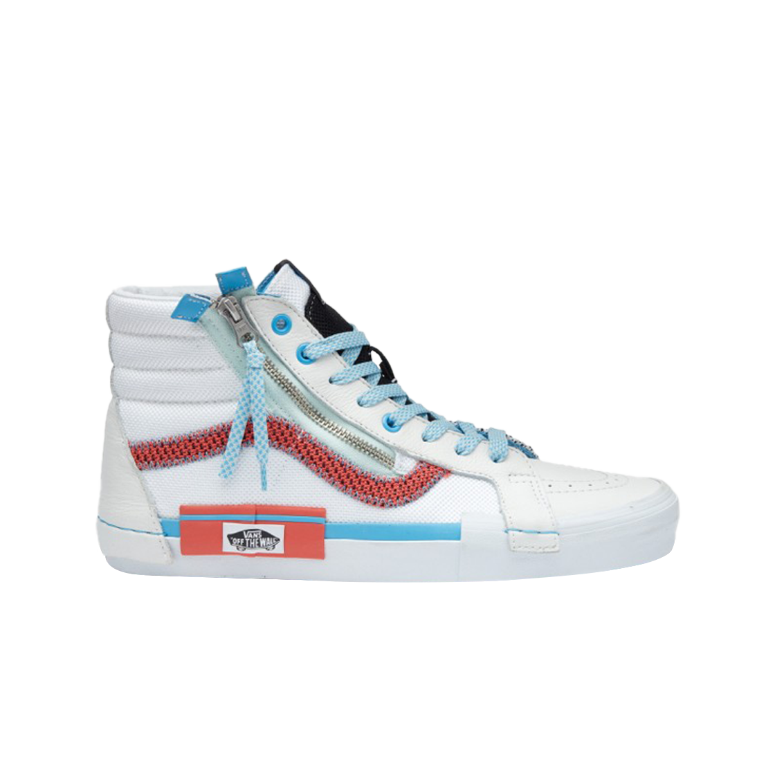 반스 메쉬 스케이트 하이 리이슈 캡 크림 화이트(Vans Mesh Sk8-Hi Reissue Cap Cream White) - 1