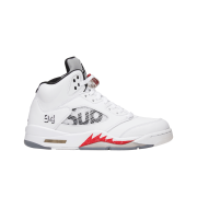 Jordan 5 x Supreme Retro White