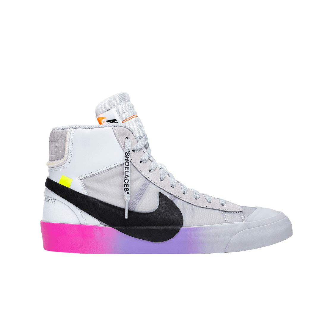 나이키 x 오프화이트 블레이저 미드 울프 그레이 세레나 퀸