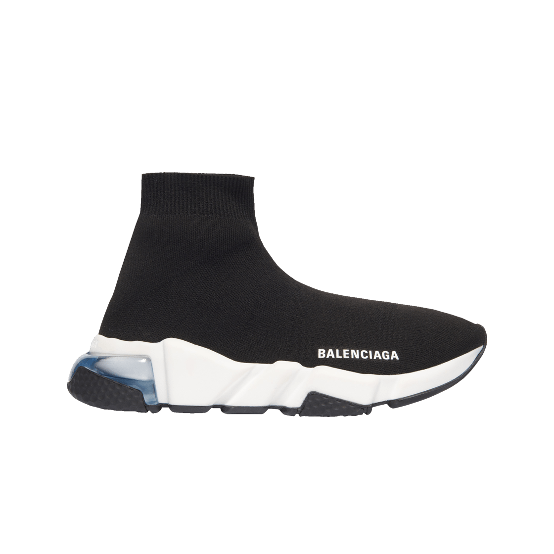 발렌시아가 스피드 트레이너 클리어 솔 블랙 화이트 2020/2021