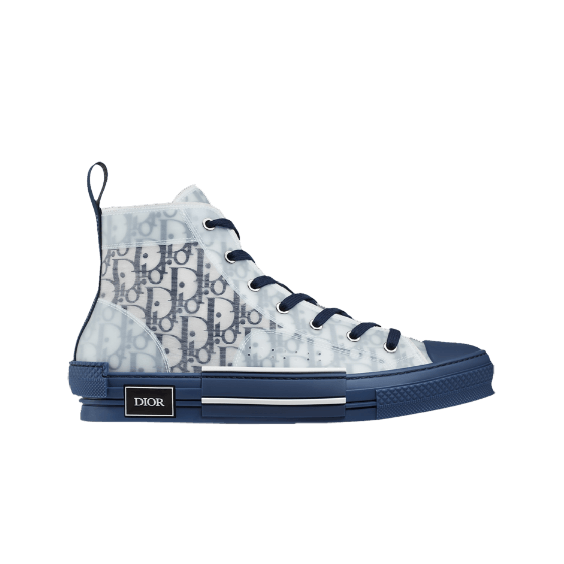 디올 B23 하이 오블리크 캔버스 블루 (Dior B23 High Oblique Canvas Blue) - 1