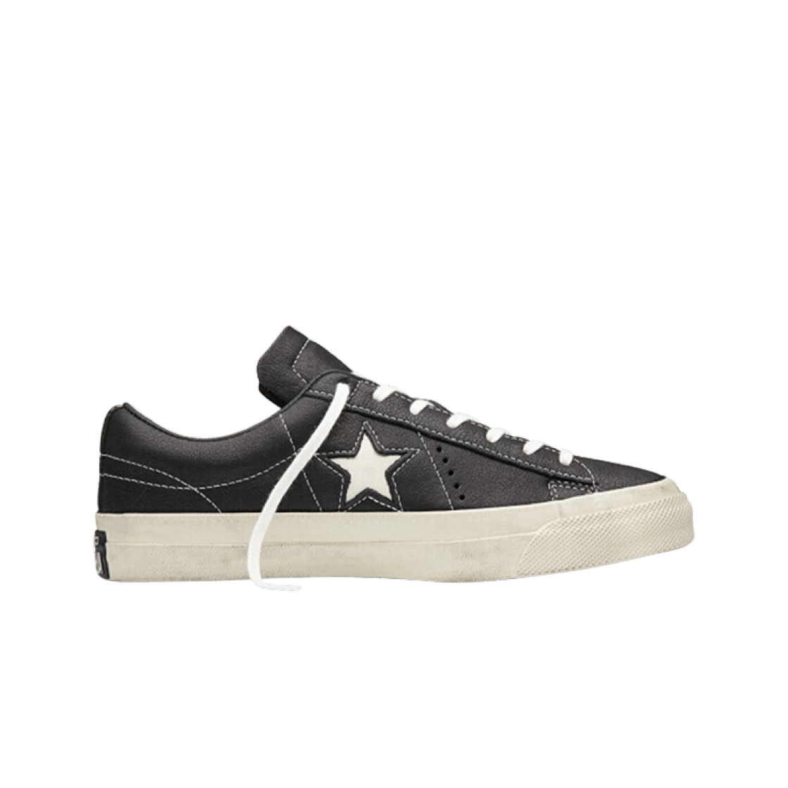컨버스 x 존 바바토스 원스타 로우 블랙 도브(Converse x John Varvatos One Star Ox Black Dove)