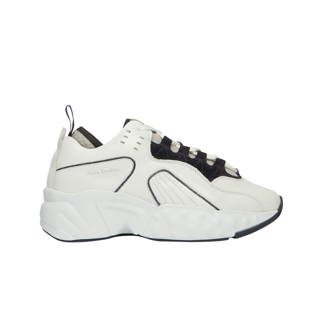 1EZ173-53K (W) Acne Studios Manhattan Leather Sneakers Multi White - 19FW/20SS