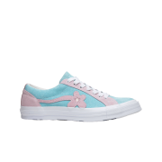 Converse x Golf le Fleur One Star Ox Light Blue Pink