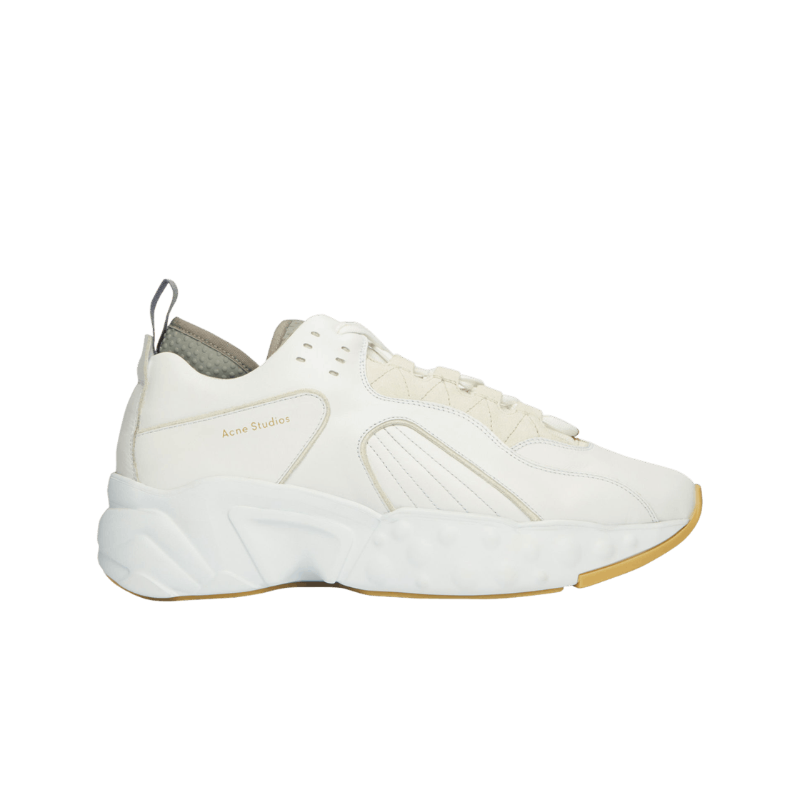 BD0002-100 Acne Studios Rockaway Leather Sneakers White - 19FW/20SS