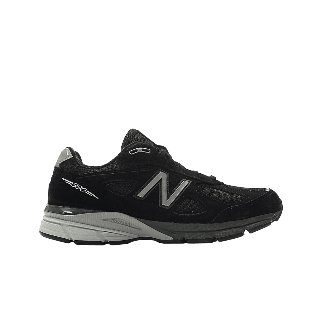 뉴발란스 990v4 메이드 인 USA 블랙 실버 - D 스탠다드(New Balance 990v4 Made in USA Black Silver - D Standard)