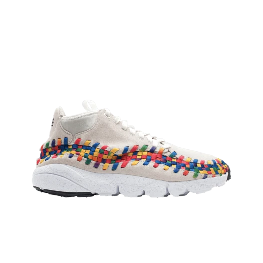 나이키 에어 풋스케이프 우븐 NM 라이트 본 레인보우 | Nike | KREAM Nike Air Footscape Woven NM Light Bone Rainbow