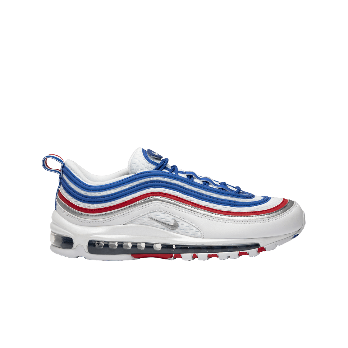 나이키 에어맥스 97 게임 로얄 메탈릭 실버 유니버시티 레드(Nike Air Max 97 Game Royal Metallic Silver University Red)