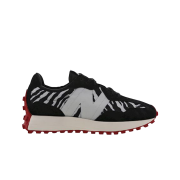 (W) New Balance 327 Zebra Black Red