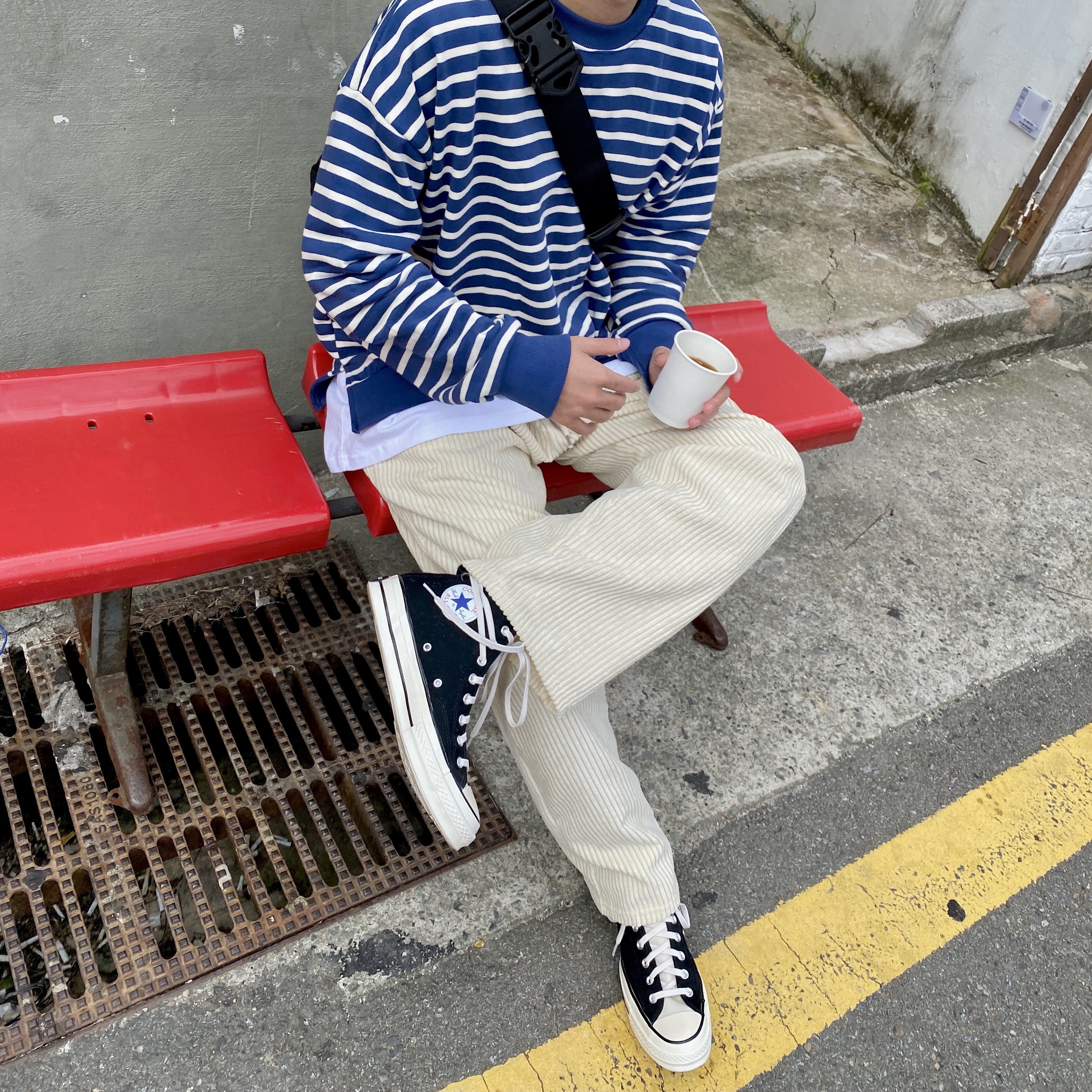 Converse x Fear of God Essentials Chuck 70 Hi Black 2020 착용 스타일