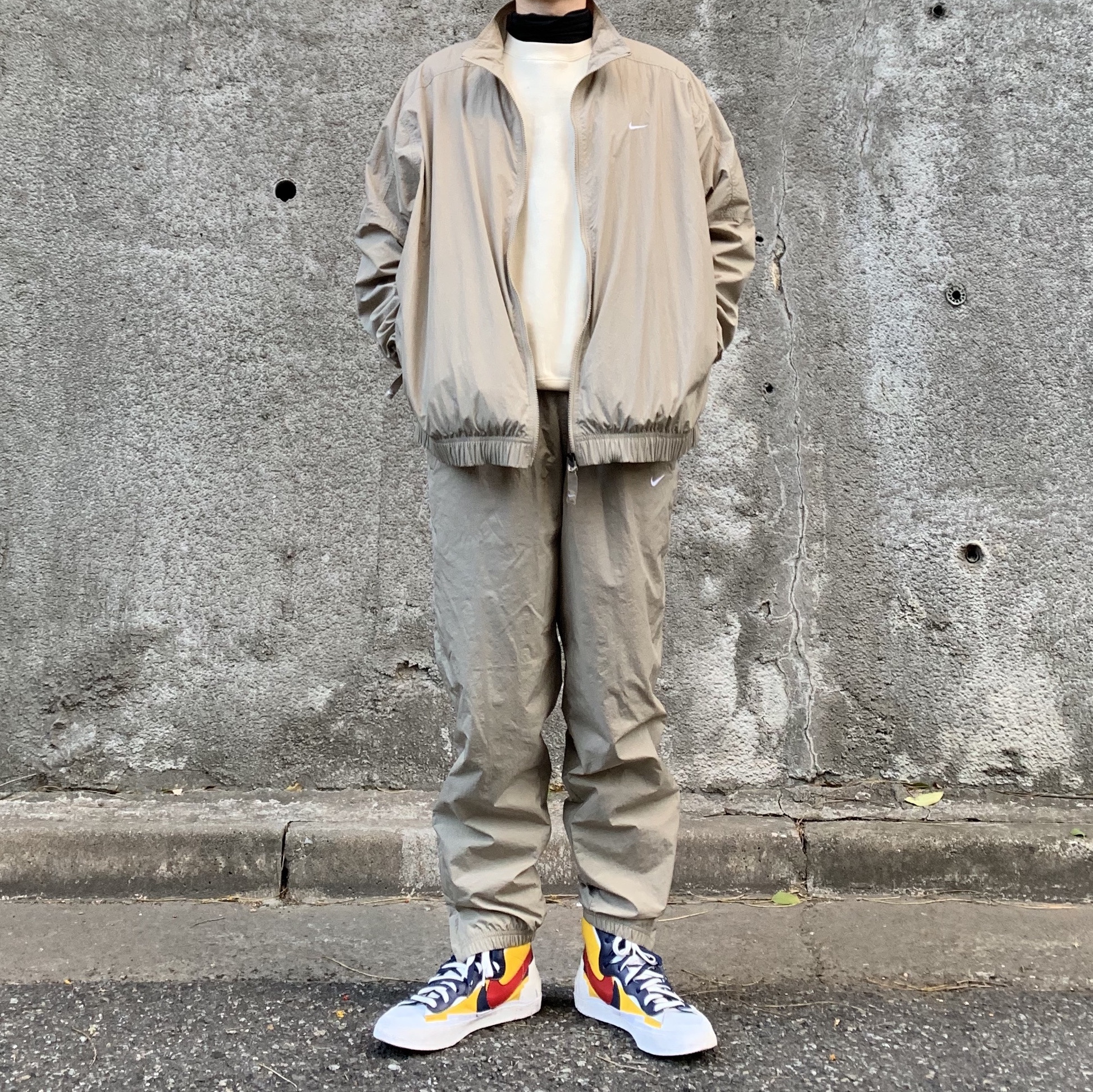 Nike x Sacai Blazer Mid Snow Beach 착용 스타일 - 2