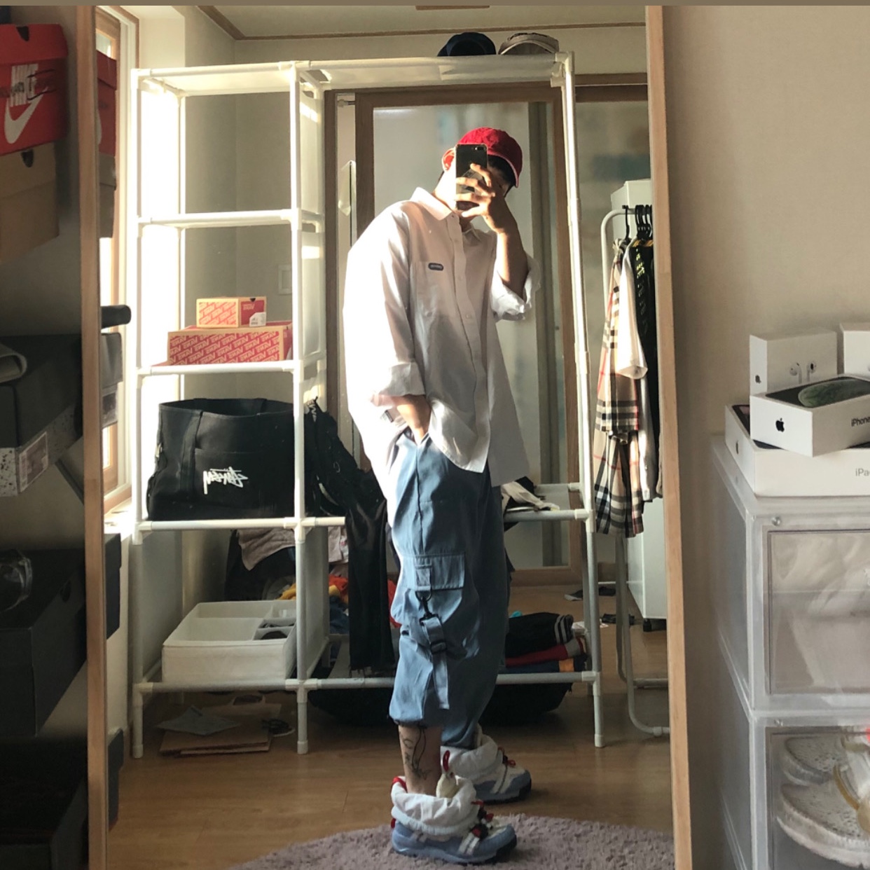 Nike x Tom Sachs Mars Yard Overshoe 3.0 착용 스타일